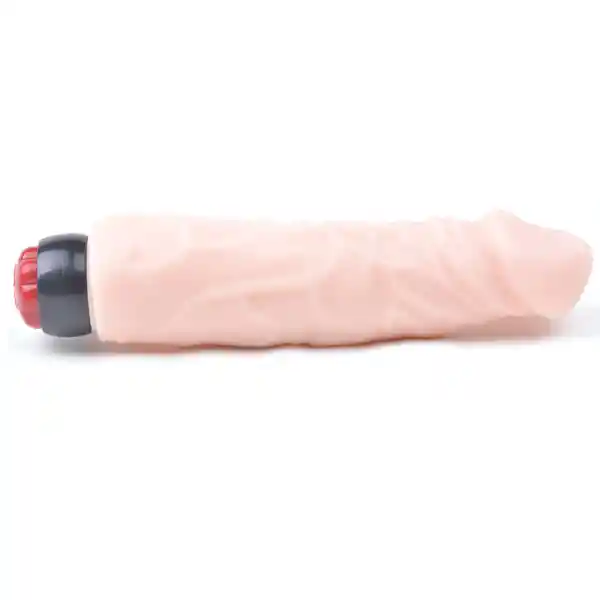 Vibrador realista grueso piel