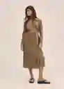 Vestido Junglatopo Talla S Mujer Mango