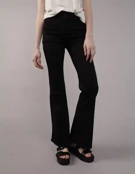Jean Mujer Negro Talla 8 REGULAR 5554001 American Eagle