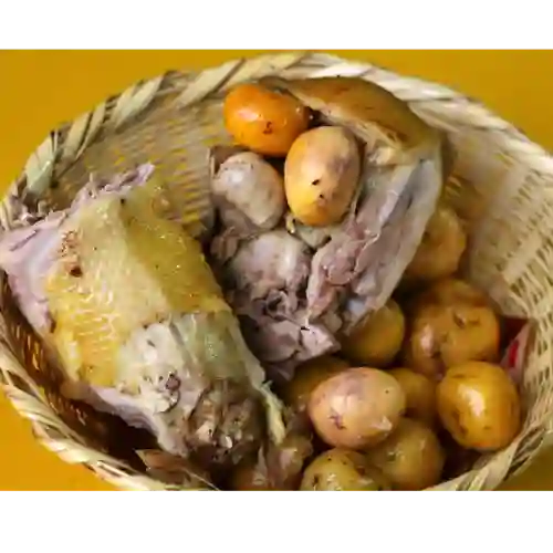 Rabadilla de Gallina Pequeña con Papa