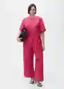 Enterizo Mono Japo Fucsia Talla M Mujer Mango