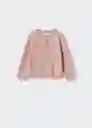 Cardigan Nalab3 Rosa Pastel Talla 71 Niñas Mango