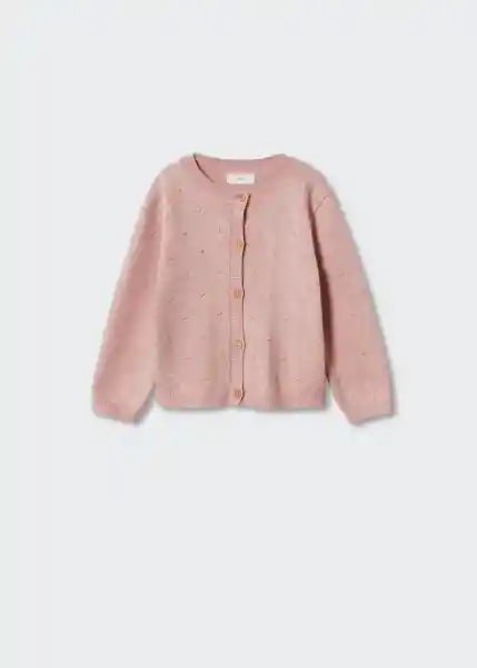 Cardigan Nalab3 Rosa Pastel Talla 71 Niñas Mango