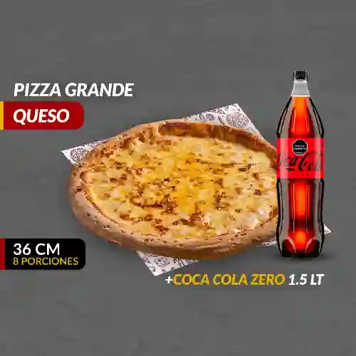 Pizza de Queso (g) + Gaseosa 1,5l