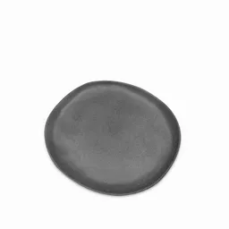 Plato Mediano Aurah Gris 20 cm Ambiente Gourmet