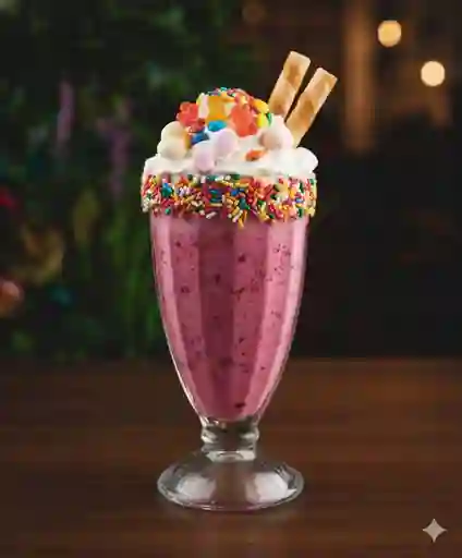 Malteada Frutos Rojos