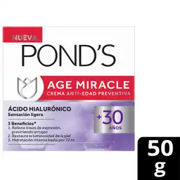 Ponds Crema Antiedad Preventiva con Ácido Hialurónico