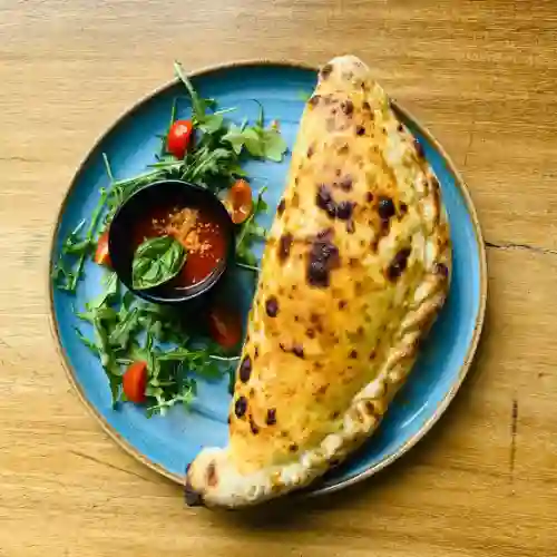 Calzone Pollo con Champiñones
