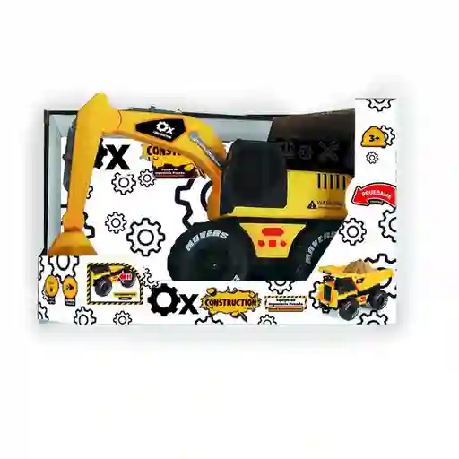 Ox Toys Juguete Carro Amarillo