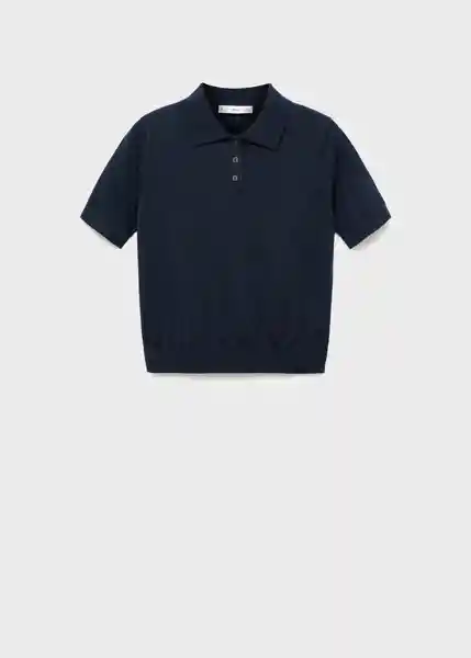 Saco Jersey Kellita Navy Talla L Mujer Mango