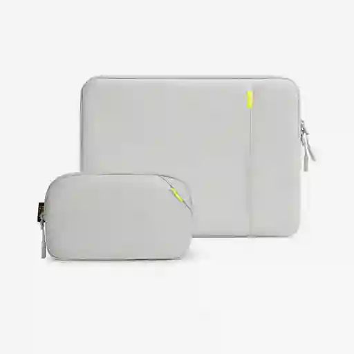 Tomtoc Set Laptop Cover Defender Gris 14''