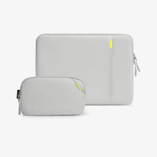 Tomtoc Set Laptop Cover Defender Gris 14''