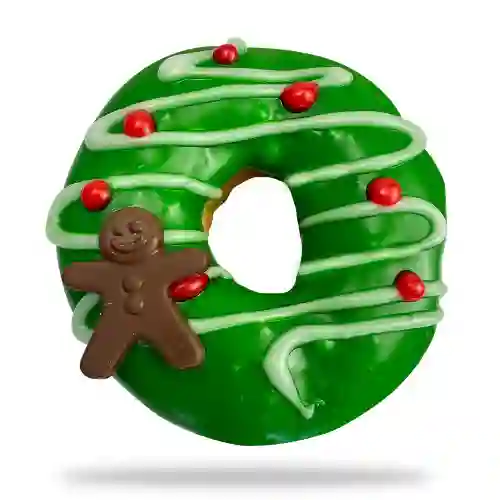 Donut Premium Navidad Muñeco