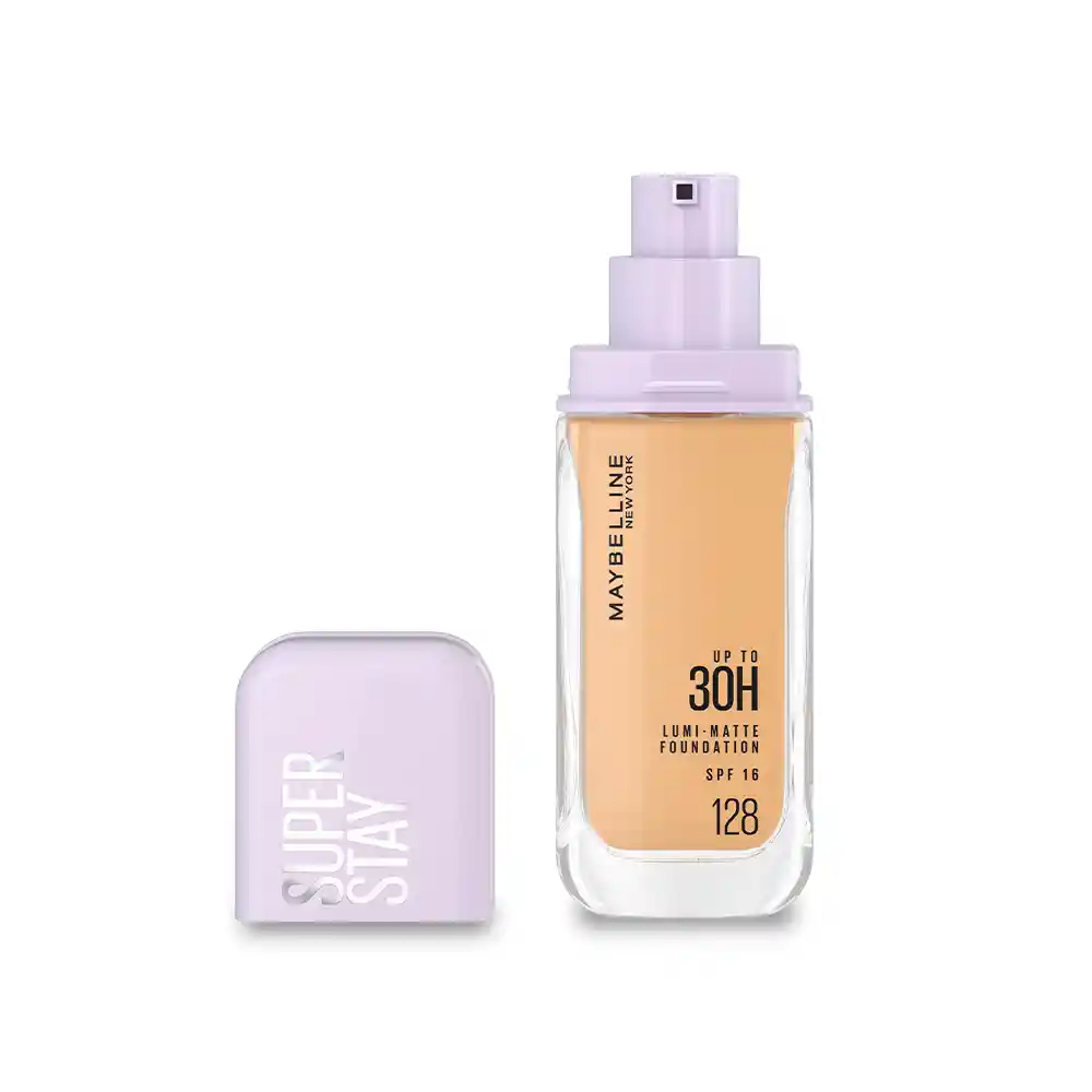 Base Líquida Maybelline SuperStay Lumi Matte 128