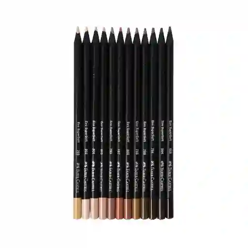 Faber Castell Súper Soft, Lápices Tonos Piel X12