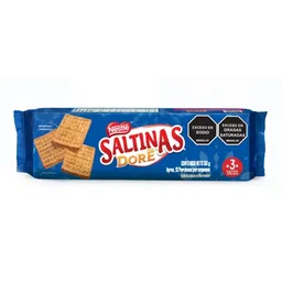 Galletas dulces SALTINAS DORÉ tipo cracker 3 tacos x 351g