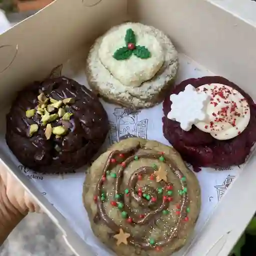 Galletas newyork navideñas