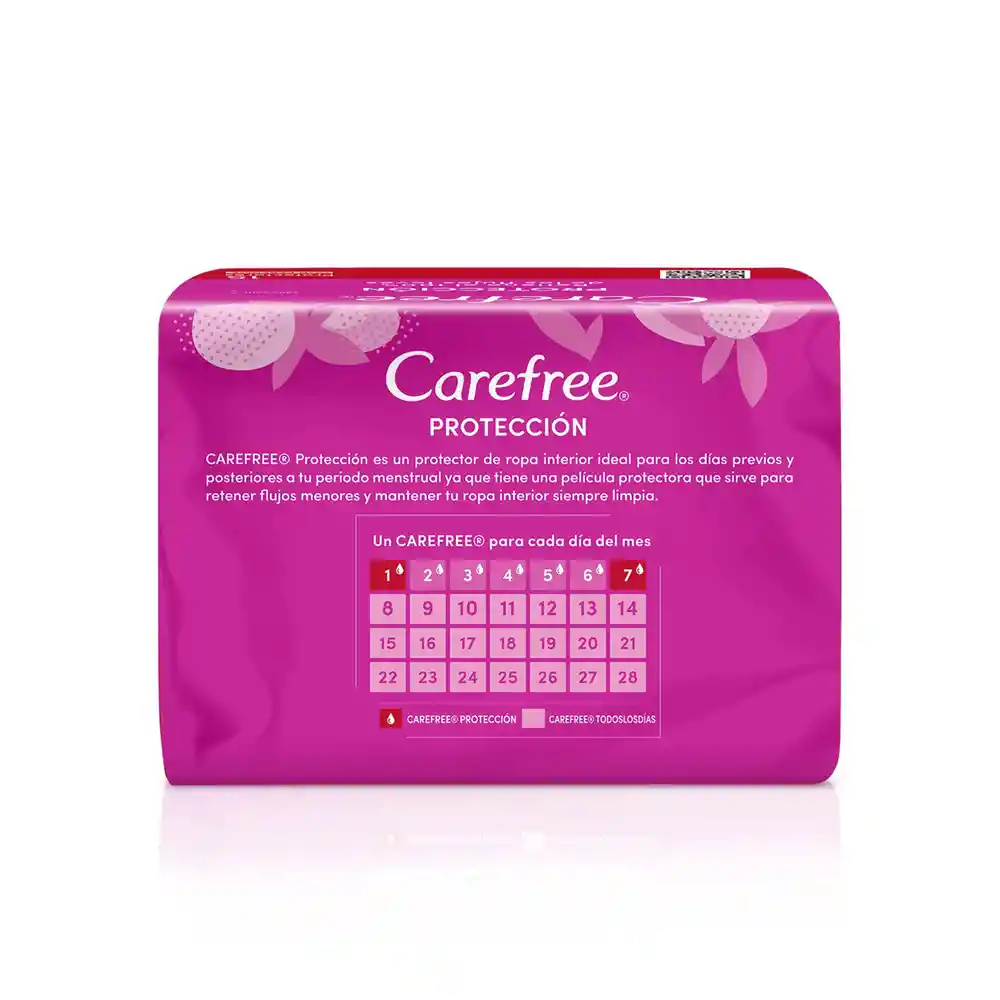 Protectores CAREFREE Protección 15 UND