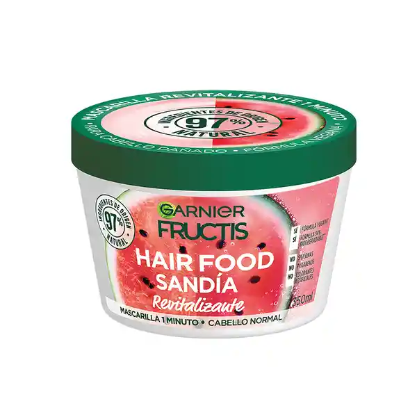 Garnier Mascarilla Hair Food Sandía Revitalizante