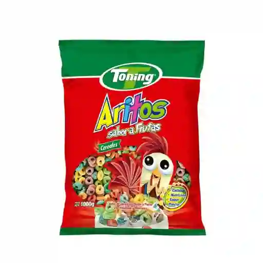 Toning Cereal Aritos Sabor a Frutas