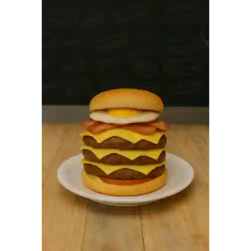 Hamburguesa Triple Carne Extra Especial