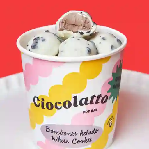 250 Gr bombones de white cookie