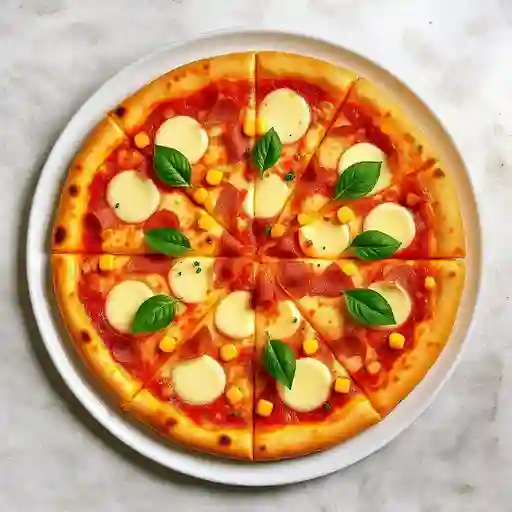 Pizza de Jamón y Maíz Samll