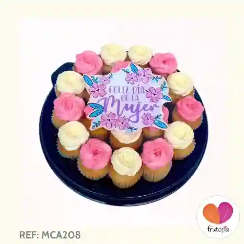 Minicupcakes X 20 Dia de la Mujer Mca208