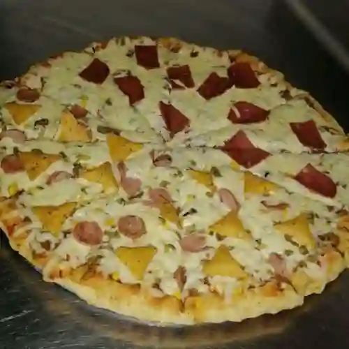Pizza Familiar :hawaiana , Carnes