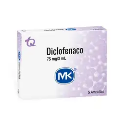 Mk Inyectable Solución Diclofenaco (75 mg)