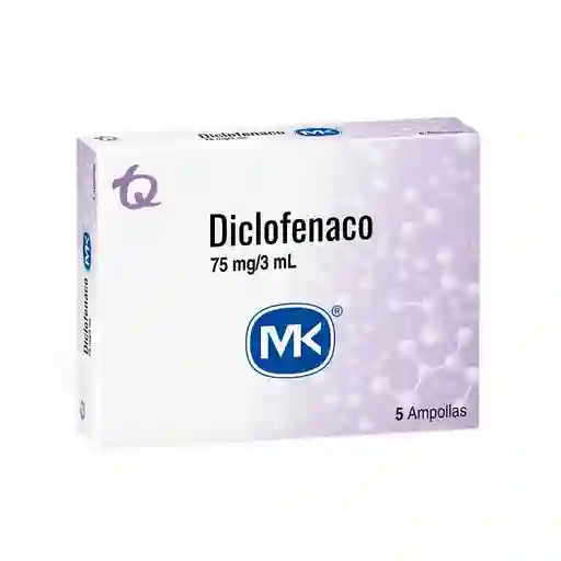 Mk Inyectable Solución Diclofenaco (75 mg)