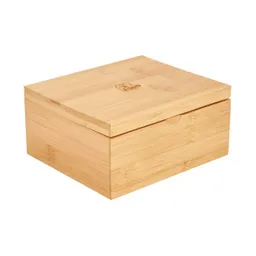 Caja Para Bolsas de té de Bambú Diseño 0002 Casaideas