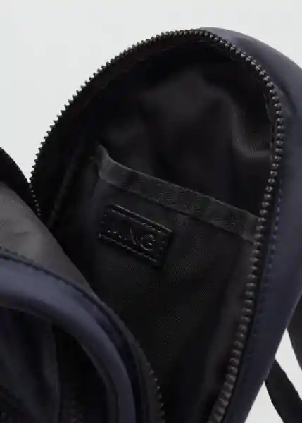Bolso Crossbod Navy Talla 99 Hombre Mango