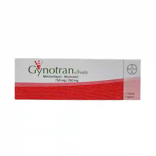 Gynotran Óvulos (750 mg / 200 mg)