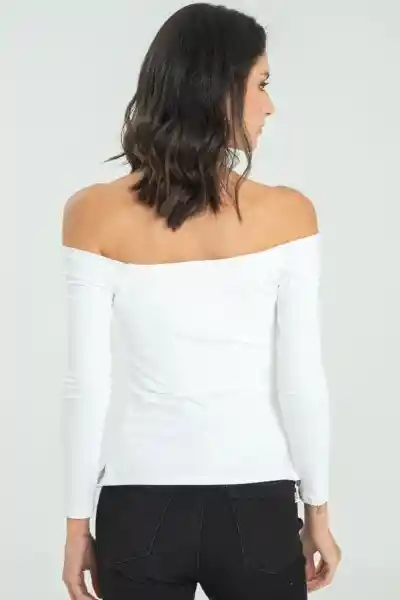 Top Amalfi Color Blanco Crudo Talla M Ragged
