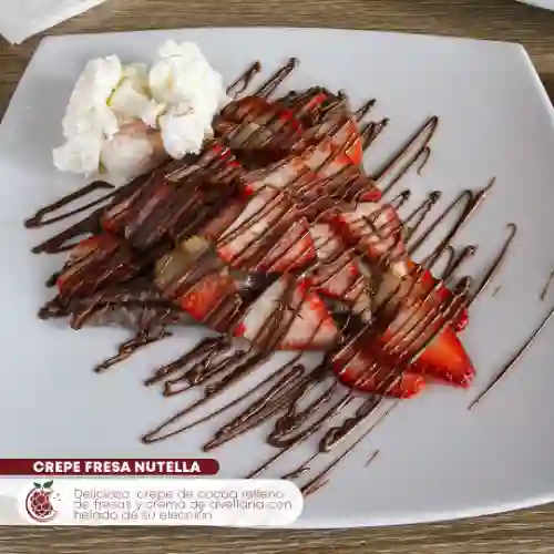 Crepe Fresa/Nutella