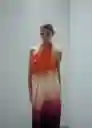 Vestido Circe Naranja Talla L Mujer Mango