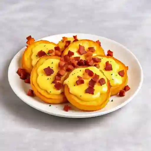 Maduro con Queso y Tocineta