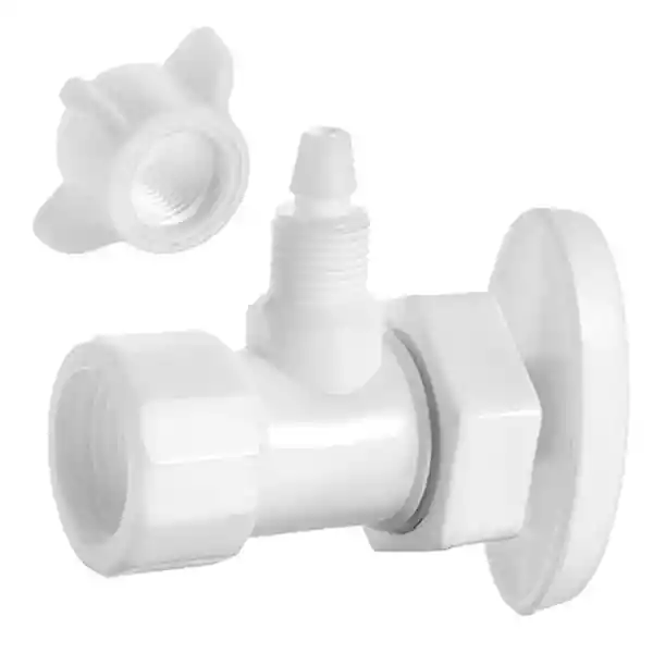 Dicol Válvula Filtro de Agua Blanco 1/2 13 mm