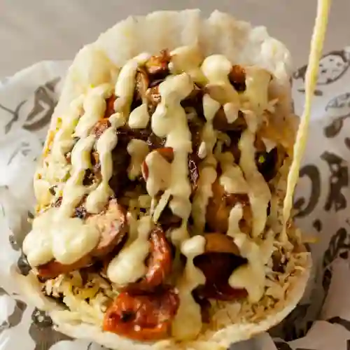Chuzo arepa combinada
