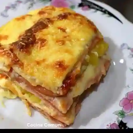 Lasaña Hawaiana