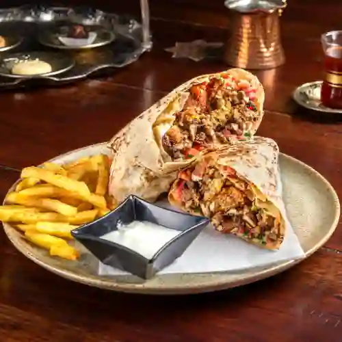 Shawarma con Falafel