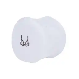 Bolsa de Lavado Con Sujetador de Malla Gruesa Bordada Miniso