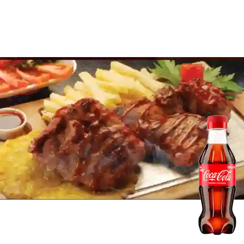Combo Costilla BBQ + Coca Cola Original 250ML