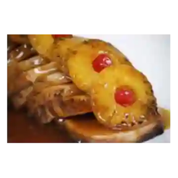 Piñas doradas en lomito