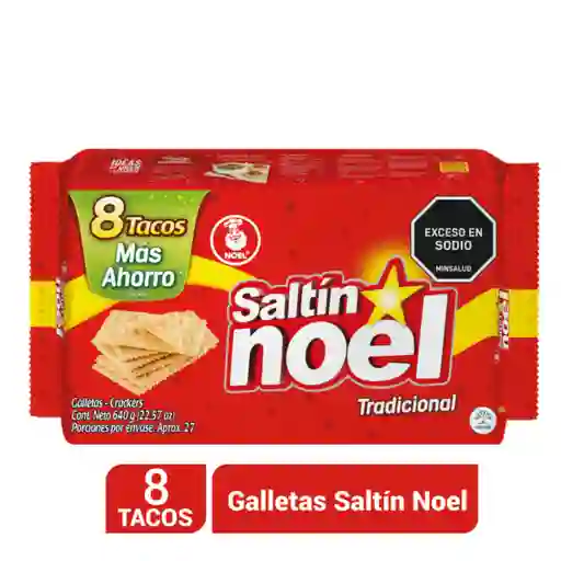 Saltín Noel Galleta Tradicional 640 g