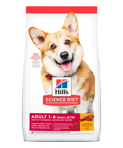 Hills Alimento Saludable Perro Adulto Bocados Pequeños