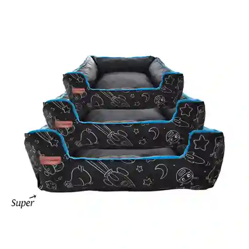 Cama Para Mascota Estampada Luxury Super