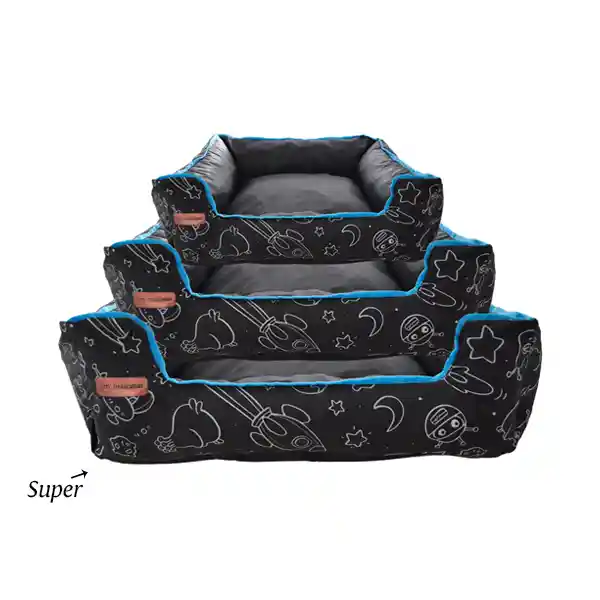 Cama Para Mascota Estampada Luxury Super
