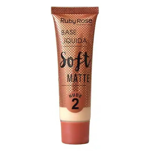 Ruby Rose Base Líquida Soft Matte Nude 2